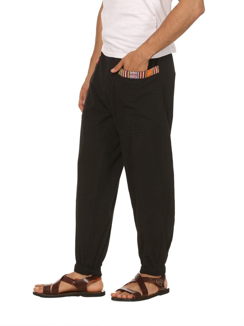 Buy Men's Hopper | Black | Fits Waist Sizes 28 to 38 Inches | Shop Verified Sustainable Products on Brown Living