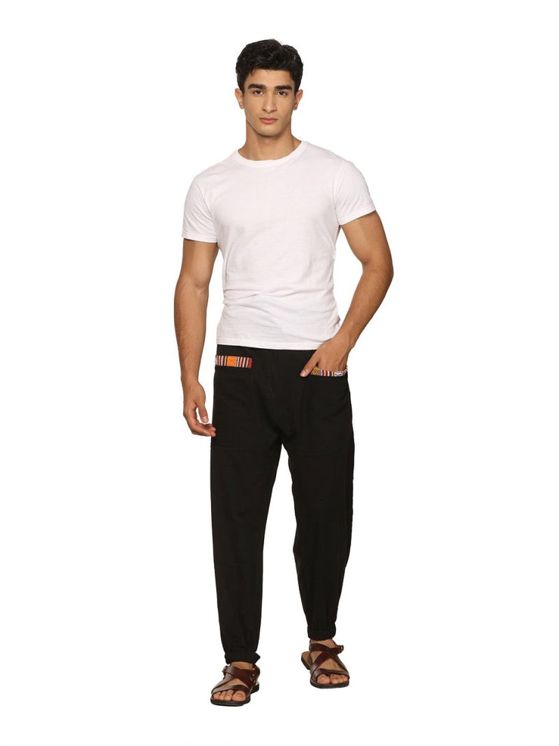 Buy Men's Hopper | Black | Fits Waist Sizes 28 to 38 Inches | Shop Verified Sustainable Products on Brown Living