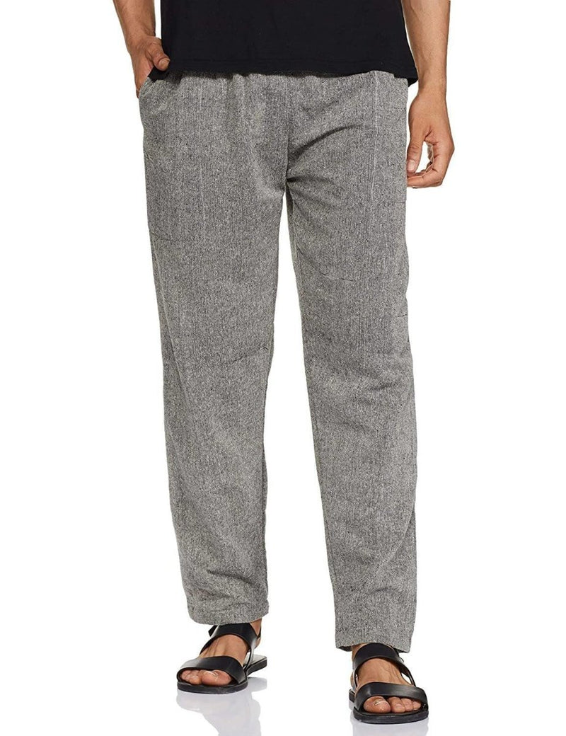 Buy Men's Lounge Pant | Grey | GSM-170 | Free Size | AT1013 | Shop Verified Sustainable Products on Brown Living