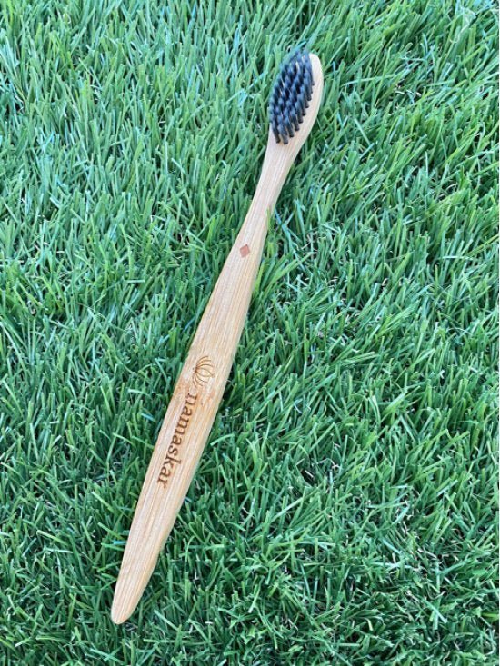 Buy Mindful | Bamboo Toothbrush | 100% Compostable | Shop Verified Sustainable Tooth Brush on Brown Living™