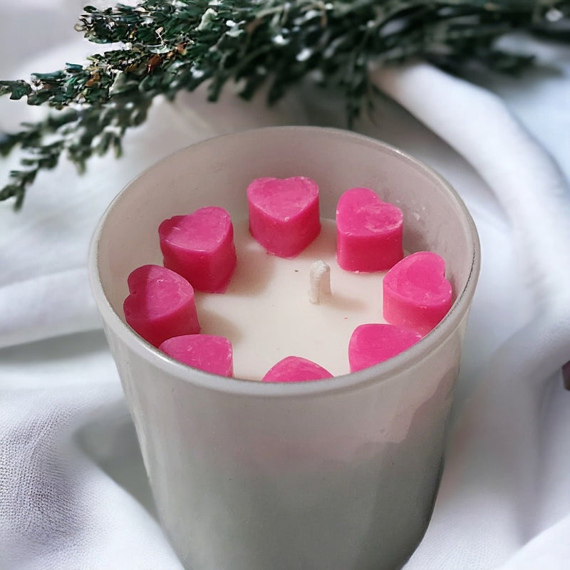 Mini Heart Jar Soy Wax Candle | Verified Sustainable Candles & Fragrances on Brown Living™