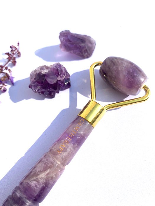 Buy Mini Roller Amethyst | Shop Verified Sustainable Massager on Brown Living™