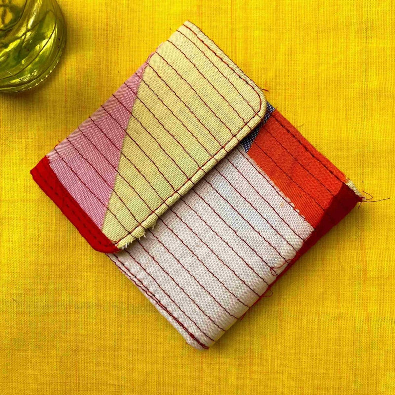 Buy Mini Wallet - Splash of Colours | Shop Verified Sustainable Womens Wallet on Brown Living™