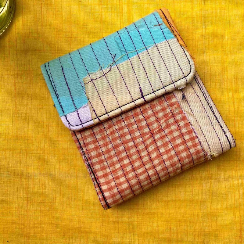 Buy Mini Wallet - Splash of Colours | Shop Verified Sustainable Womens Wallet on Brown Living™