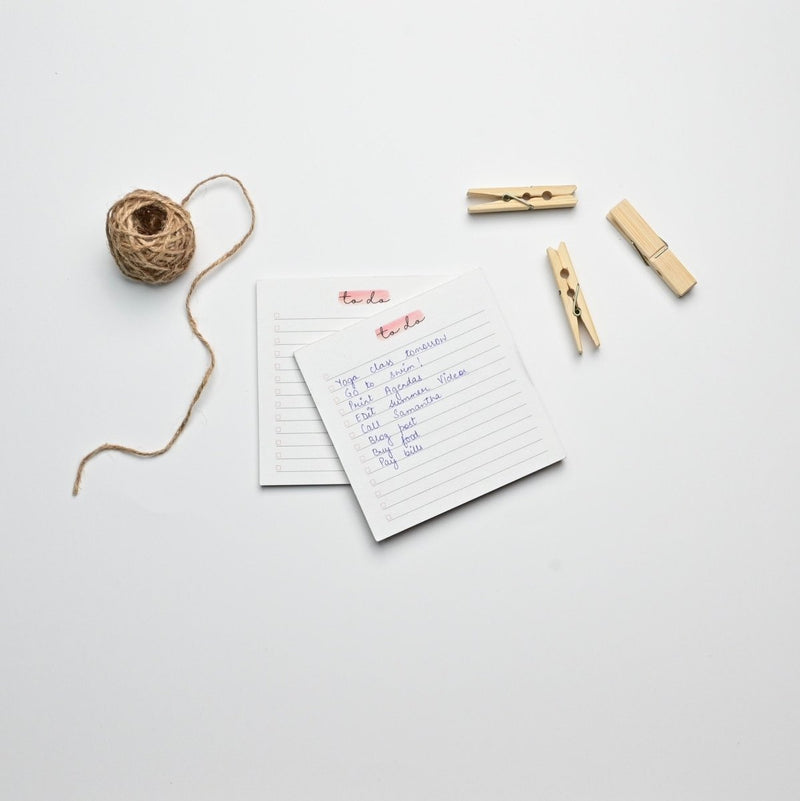 Buy Minimal Eco-friendly Tree Free Mini To Do List | Shop Verified Sustainable Notebooks & Notepads on Brown Living™