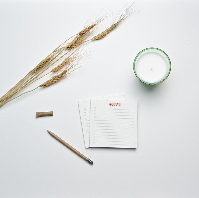 Buy Minimal Eco-friendly Tree Free Mini To Do List | Shop Verified Sustainable Notebooks & Notepads on Brown Living™