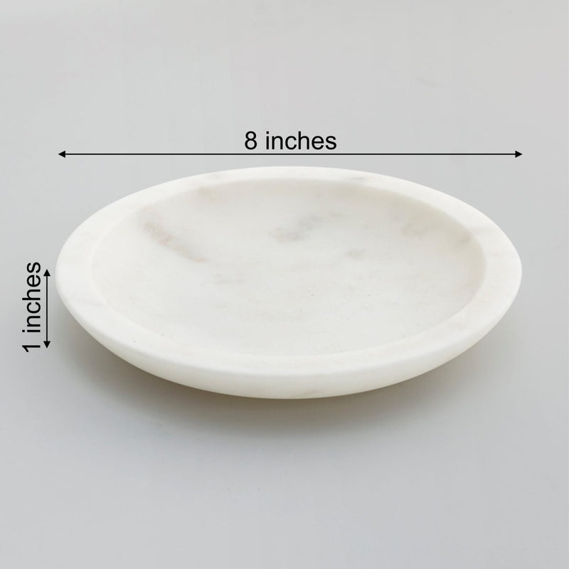 Buy Mishmash Marble Multipurpose Plate | Shop Verified Sustainable Decor & Artefacts on Brown Living™