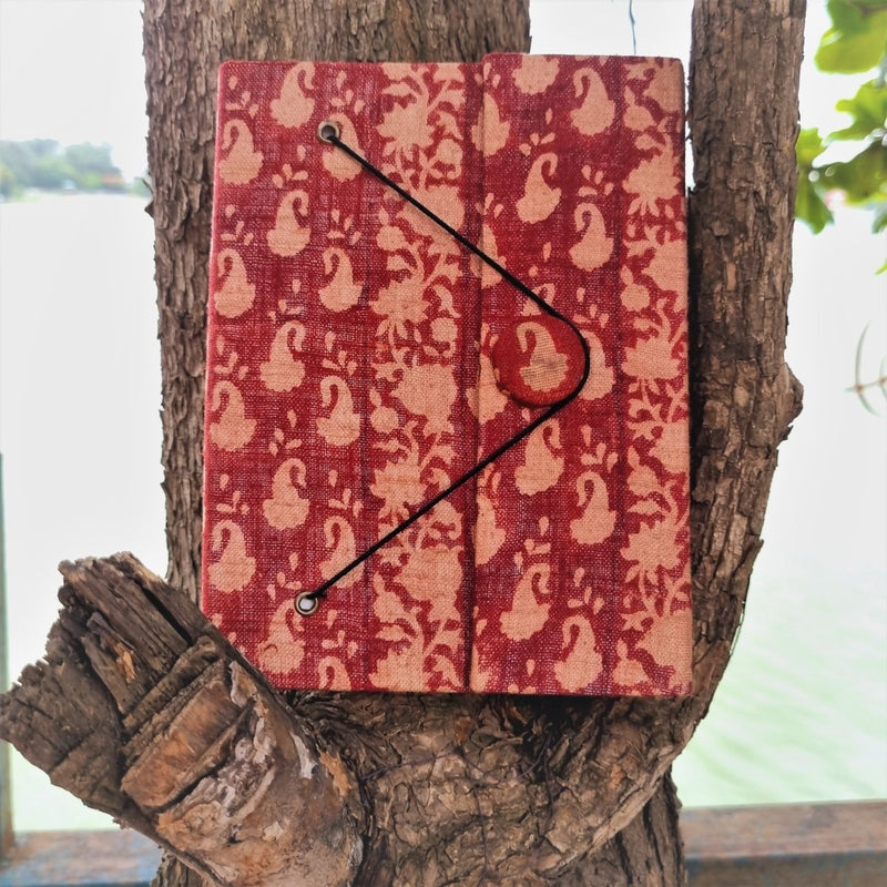 Buy Mitti - Upcycled Handloom Fabric Journal | Shop Verified Sustainable Notebooks & Notepads on Brown Living™