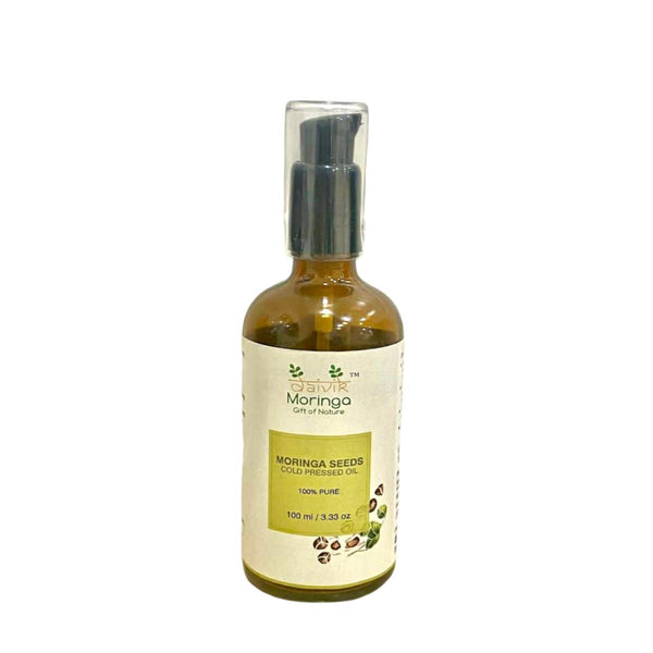 Buy Moringa Seeds Cold Pressed Oil - 100 ml | Shop Verified Sustainable Face Oil on Brown Living™