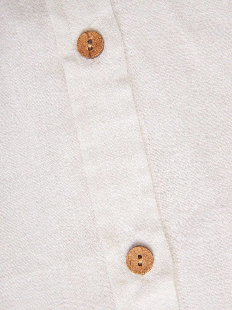 Buy Morning Mist Linen Shirt for Men | Shop Verified Sustainable Mens Shirt on Brown Living™