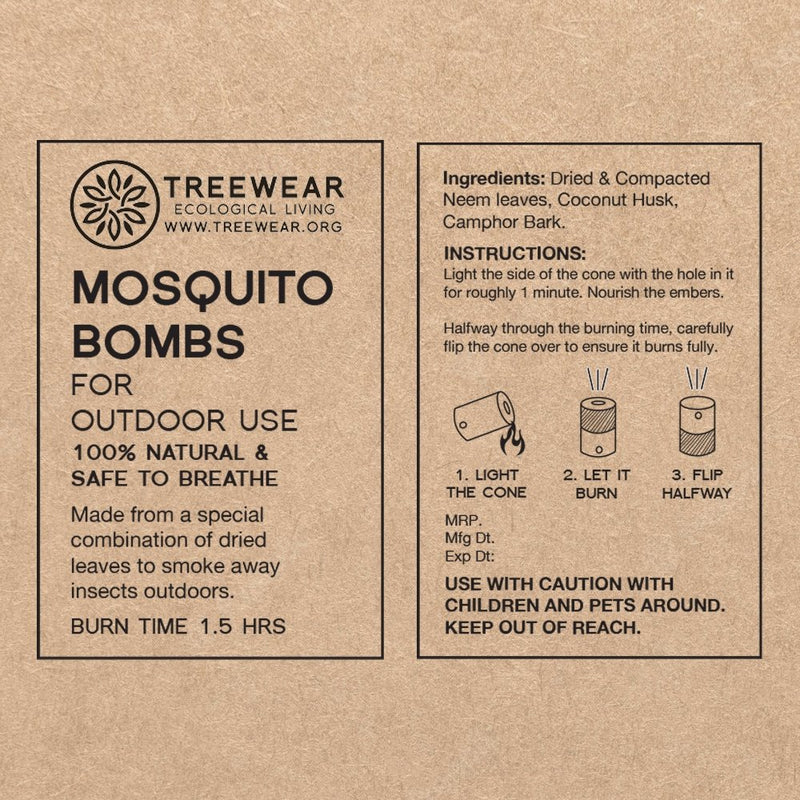 Buy Mosquito Repellent Smoke Bombs - Pack of 3 | Shop Verified Sustainable Insect Repellent on Brown Living™