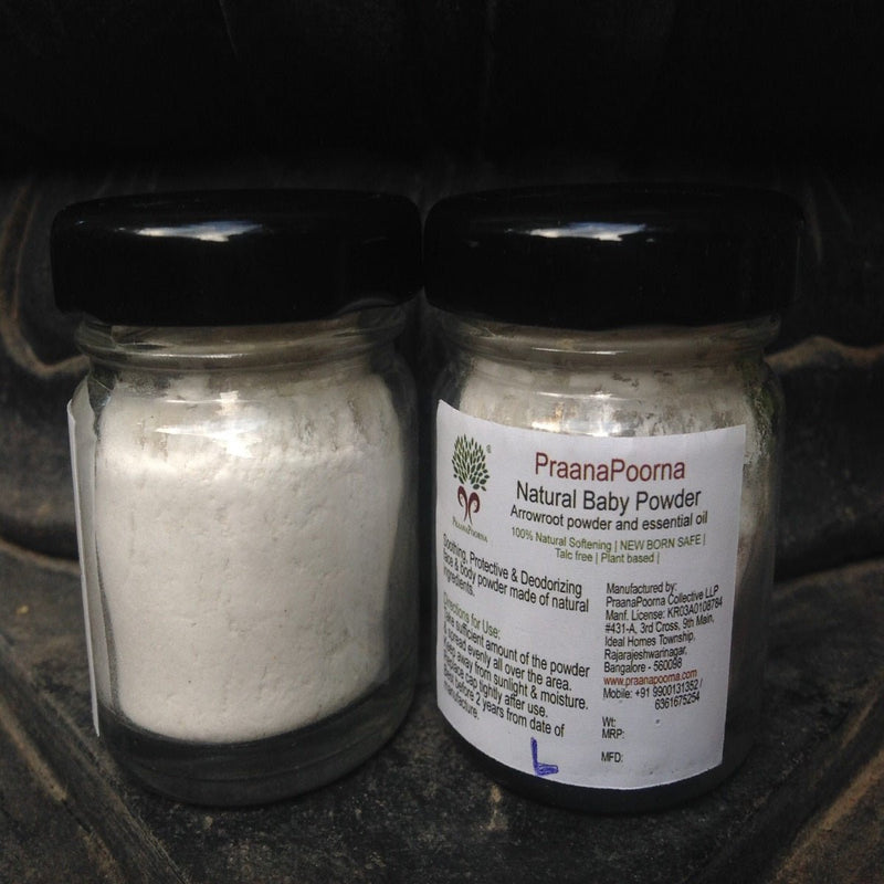 Buy Natural Baby Powder- 20 g | Shop Verified Sustainable Products on Brown Living