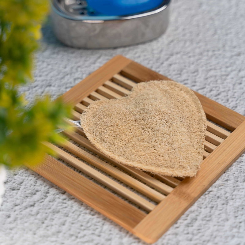 Buy Natural Loofah Shaped 3 Piece pack | Shop Verified Sustainable Body Scrub on Brown Living™