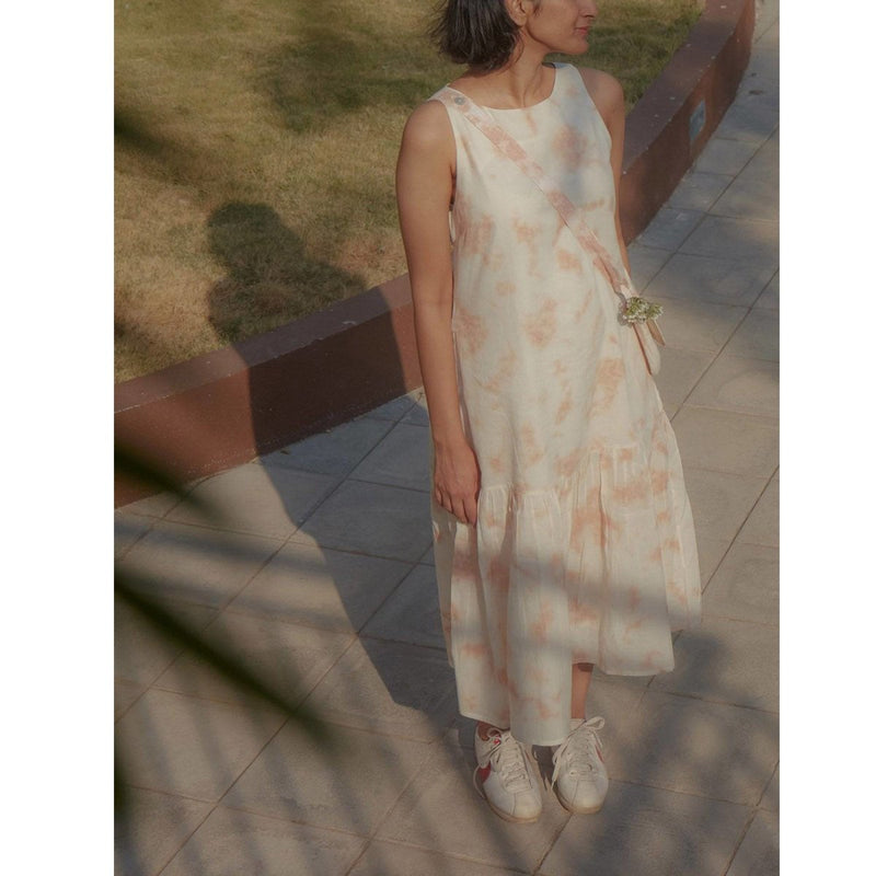 Buy Naturally Dyed Cloudy Coco Dress | Shop Verified Sustainable Womens Dress on Brown Living™