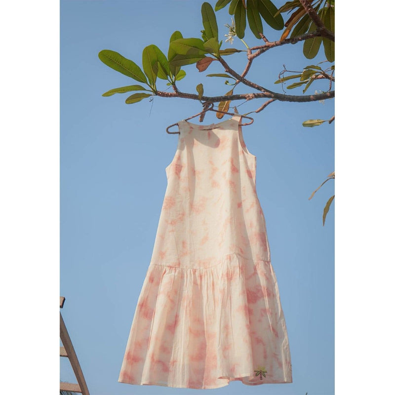 Buy Naturally Dyed Cloudy Coco Dress | Shop Verified Sustainable Womens Dress on Brown Living™