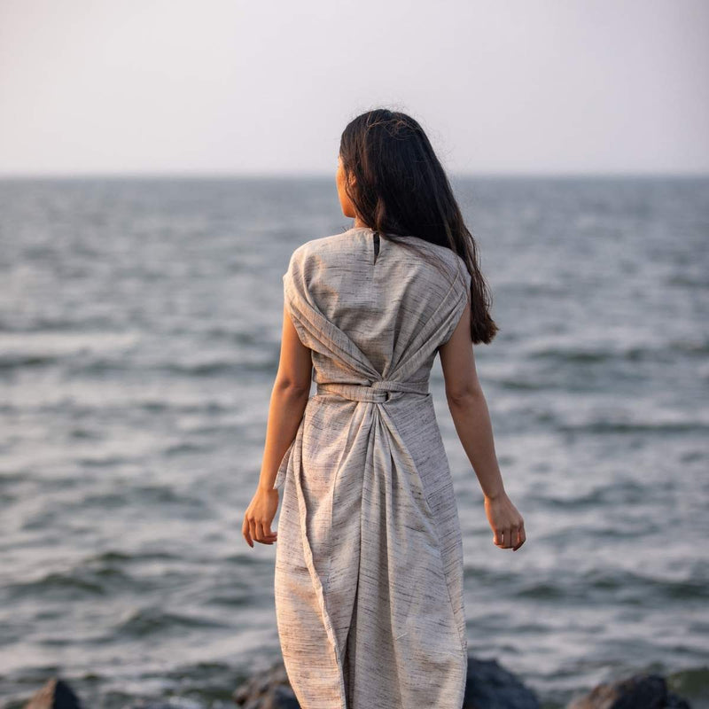 Buy Naturally Grey | More-Than-One Dress | Shop Verified Sustainable Womens dress on Brown Living™