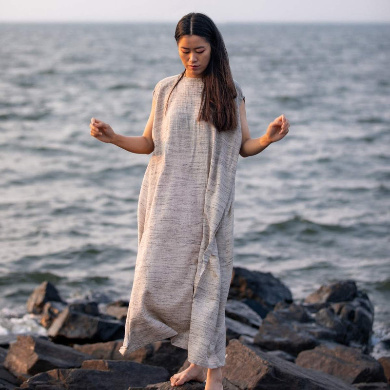 Buy Naturally Grey | More-Than-One Dress | Shop Verified Sustainable Womens dress on Brown Living™