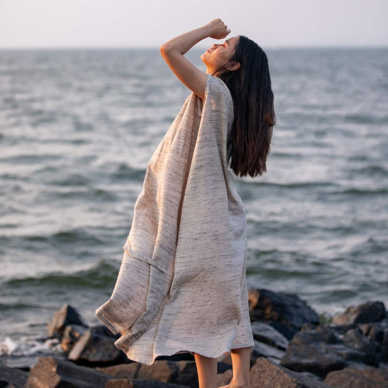 Buy Naturally Grey | More-Than-One Dress | Shop Verified Sustainable Womens dress on Brown Living™