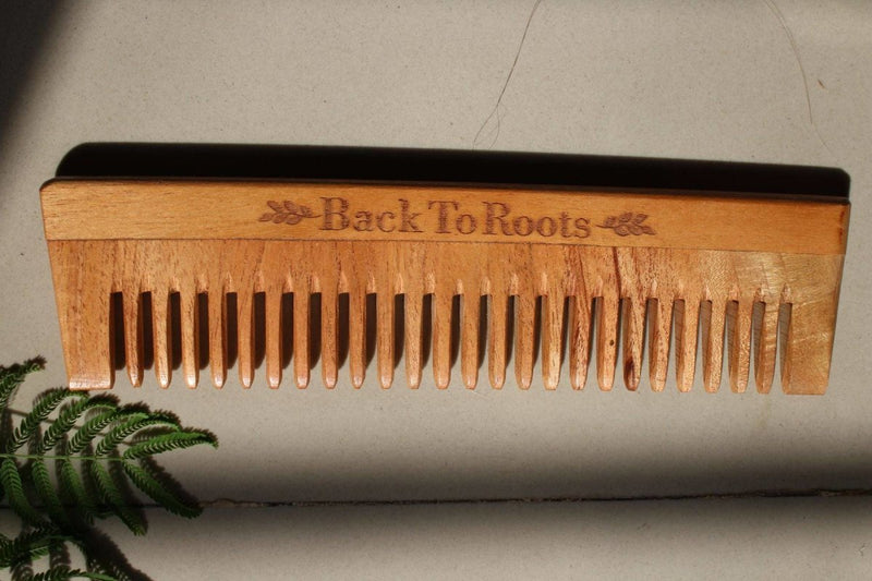 Buy Neem Comb | Normal Toothed Comb | Full Size | Shop Verified Sustainable Hair Comb on Brown Living™