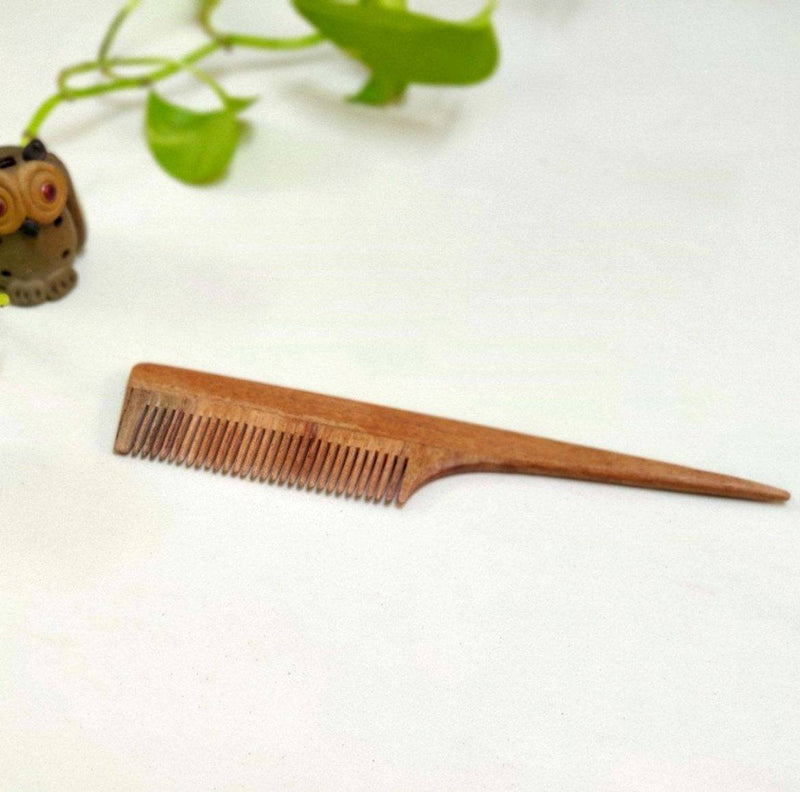 Buy Neem Wood Comb - Set of 4 | Shop Verified Sustainable Hair Comb on Brown Living™