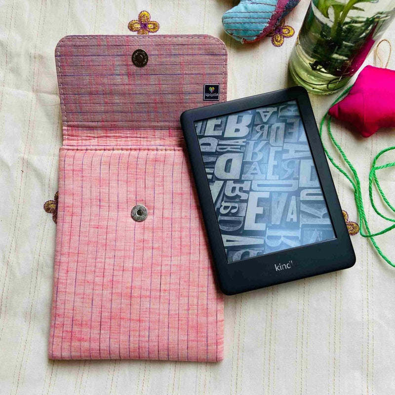 Buy New Year Special Kindle Sleeve - Baby Pink | Shop Verified Sustainable Tech Accessories on Brown Living™