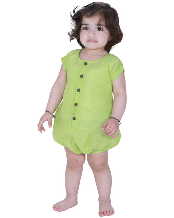 Buy Nimbu (Lemon) Unisex Onesie | Shop Verified Sustainable Kids Onesies on Brown Living™