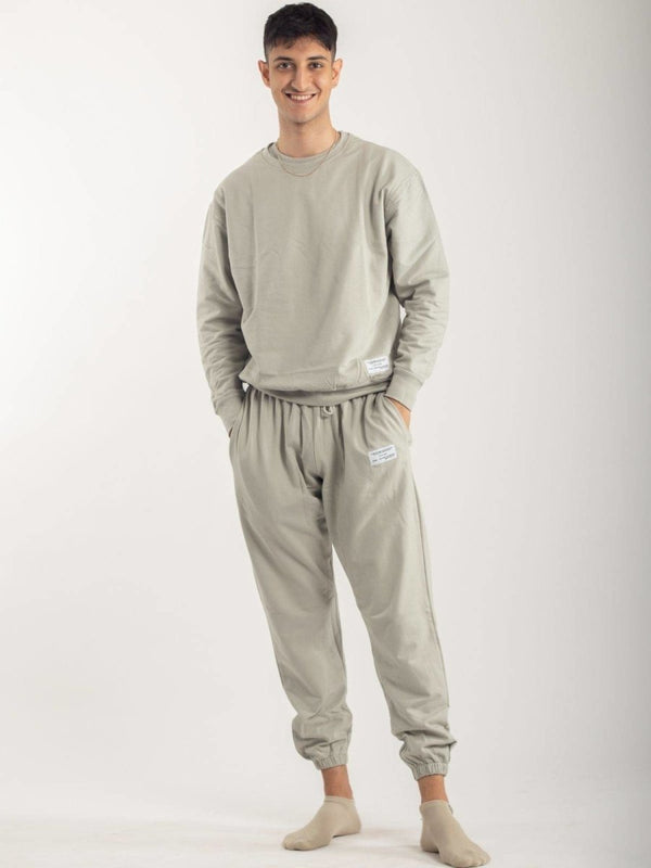 Buy OG Cotton Sweatpants - Ash | Shop Verified Sustainable Mens Sweatshirt on Brown Living™