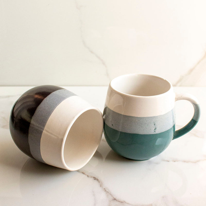 Buy Onyx Ombre Coffee Mug | Shop Verified Sustainable Mugs on Brown Living™