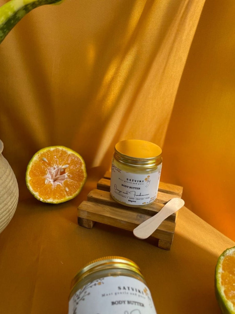 Buy Orange and Frankincense | Body Butter | Shop Verified Sustainable Body Butter on Brown Living™