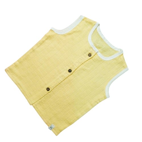 Buy Organic Cotton Muslin Jhabla | Natural Herbal Dyes - pack of 2 | Shop Verified Sustainable Kids Shirts on Brown Living™