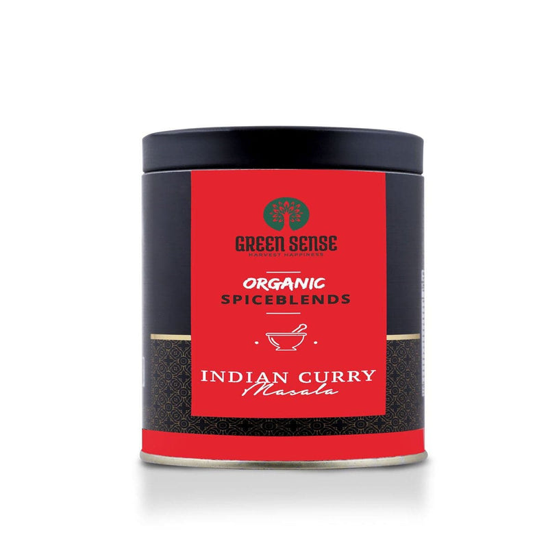 Buy Organic Indian Curry Powder - Organic Spice Blend - 80g | Shop Verified Sustainable Seasonings & Spices on Brown Living™