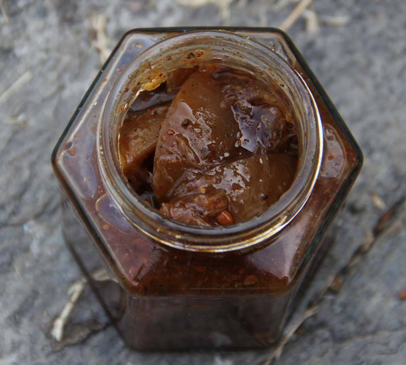 Buy Pahadi Lemon Pickle, Nimbu Achar, 100% Natural, Preservative Free | Shop Verified Sustainable Pickles & Chutney on Brown Living™