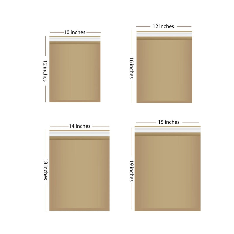 Buy Paper Courier Bag | Paper Envelopes for Packing (10"x12") - Pack of 50 | Shop Verified Sustainable Products on Brown Living