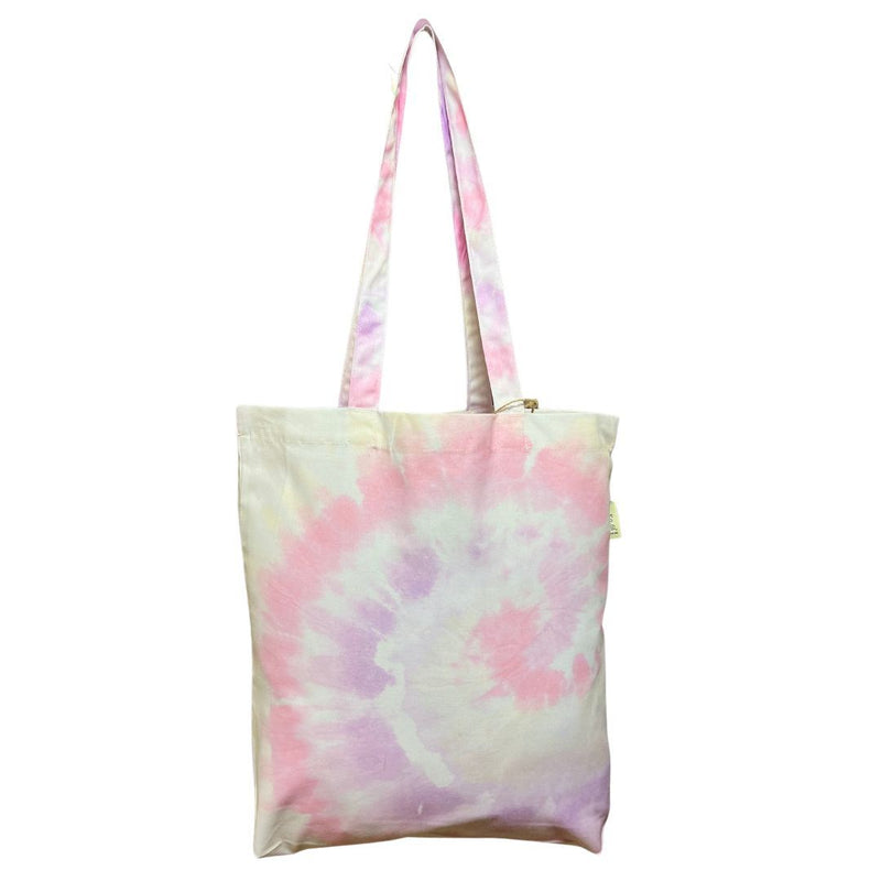 Buy Pink Tie-Dye Tote Bag | Shop Verified Sustainable Tote Bag on Brown Living™