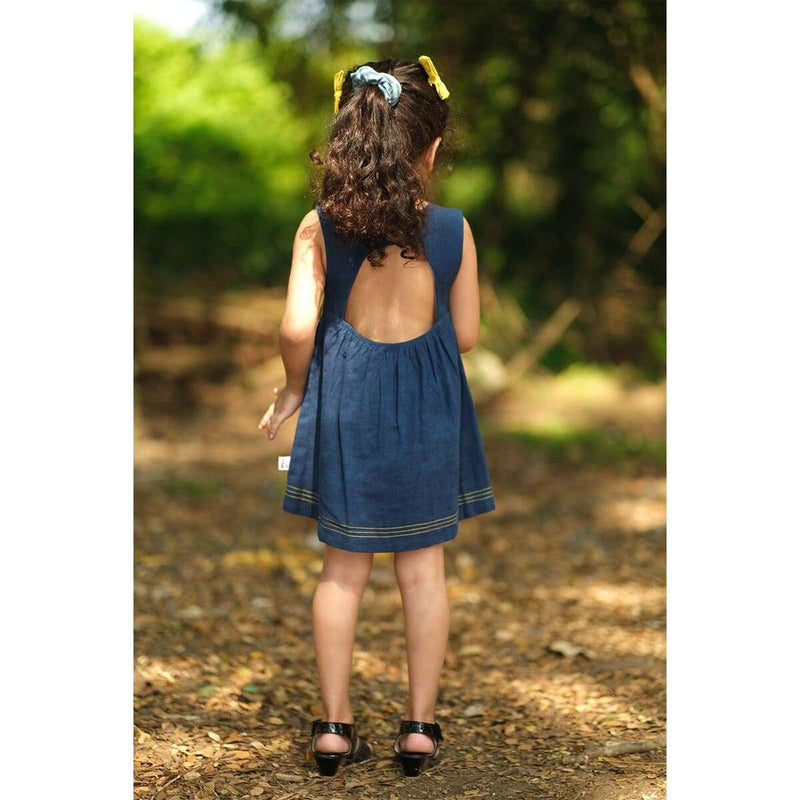 Buy Piper Frock For Girls | Shop Verified Sustainable Kids Frocks & Dresses on Brown Living™