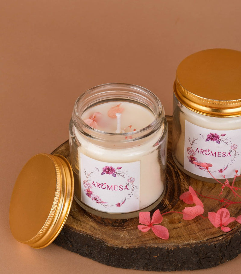 Buy Pixie Dust - Scented Soy Candle | Bergamot, Rose and Sandalwood | Shop Verified Sustainable Candles & Fragrances on Brown Living™