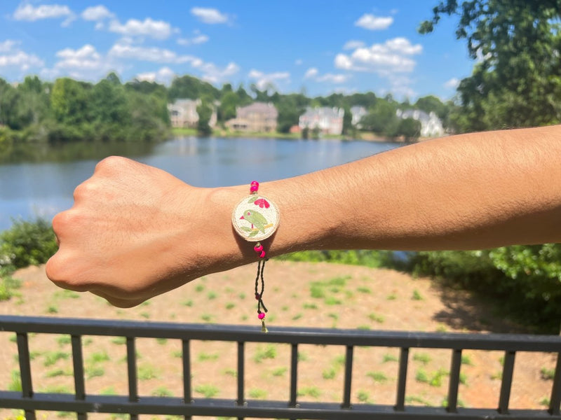 Buy Plantable Lovebird Rakhi | Shop Verified Sustainable Rakhi on Brown Living™