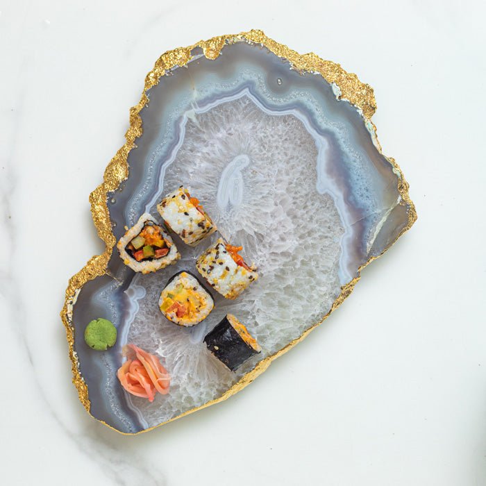 Buy Platter- Agate Natural | Shop Verified Sustainable Table Decor on Brown Living™