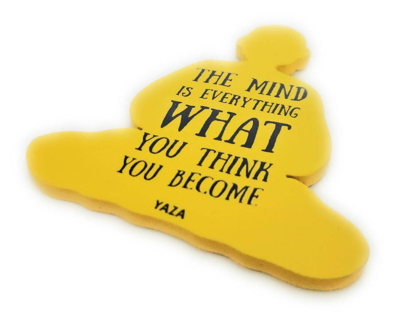 Buy Positive Mind Magnet | Shop Verified Sustainable Decor & Artefacts on Brown Living™