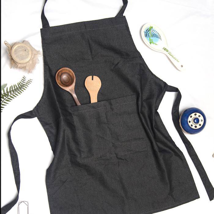 Buy Premium Cotton Heat-Resistant Apron | Shop Verified Sustainable Kitchen Linens on Brown Living™