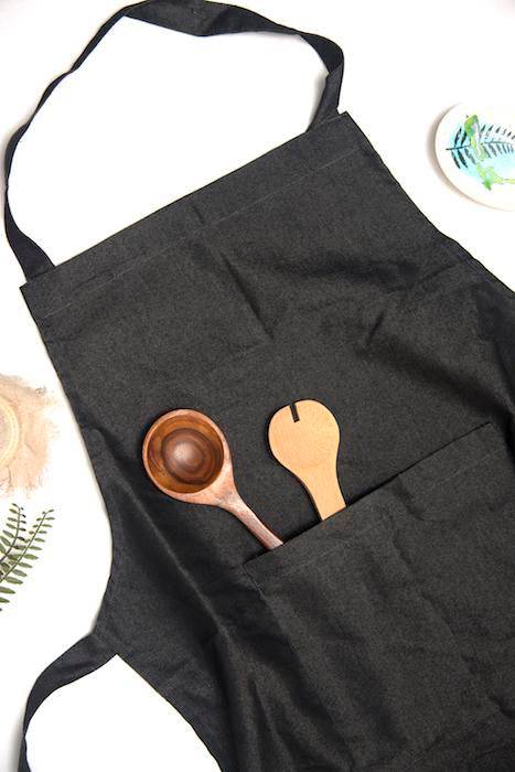 Buy Premium Cotton Heat-Resistant Apron | Shop Verified Sustainable Kitchen Linens on Brown Living™