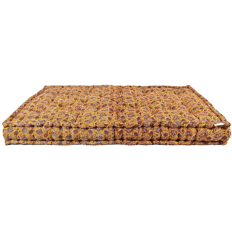 Buy Printed Cotton Mattress (Green) | Shop Verified Sustainable Bedding on Brown Living™