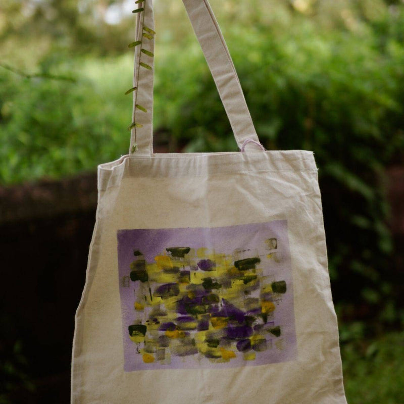 Buy Purple Wall Light Tote | Shop Verified Sustainable Tote Bag on Brown Living™