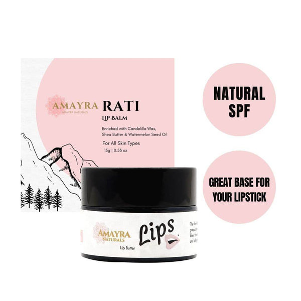 Buy Rati Watermelon Mandarin Lip Butter | 15gm | Shop Verified Sustainable Lip Balms on Brown Living™