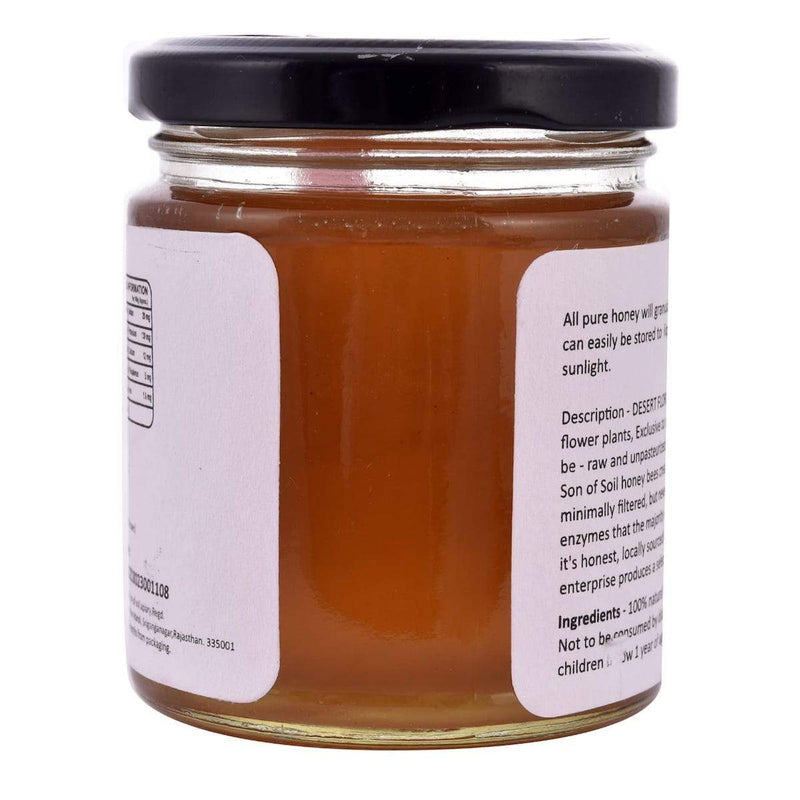 Buy Raw Unprocessed Desert Flora Honey | 230 gm | Pack of 1 | Shop Verified Sustainable Honey & Syrups on Brown Living™