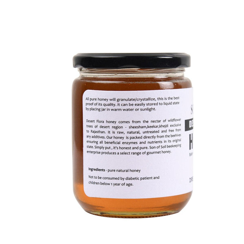 Buy Raw Unprocessed Desert Flora Honey | 665 gm | Pack of 1 | Shop Verified Sustainable Honey & Syrups on Brown Living™