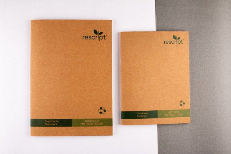 Buy Recycled notebooks - Pack of 6 | 70 GSM paper | Shop Verified Sustainable Notebooks & Notepads on Brown Living™