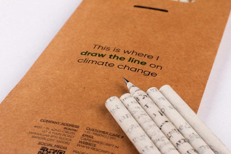 Buy Recycled Pencil | Pack of 2 x 10 pencils | Default Title | Shop Verified Sustainable Pencils on Brown Living™