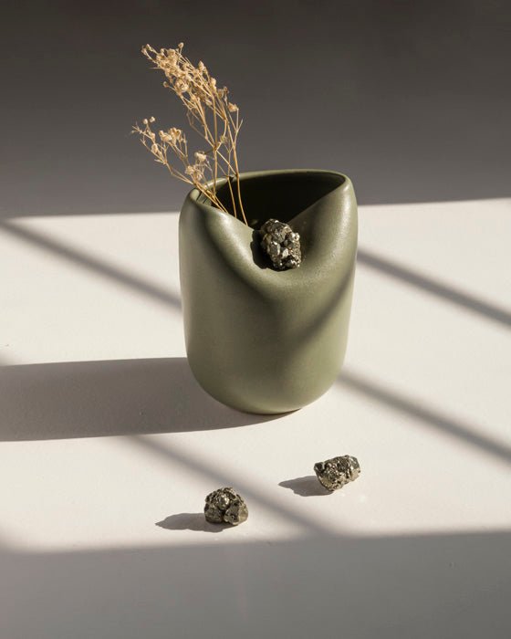 Buy Reminder Vase - Sage Green | Shop Verified Sustainable Vases on Brown Living™