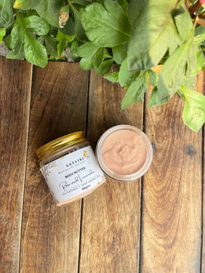 Buy Rose and Lavender Body butter | Shop Verified Sustainable Body Butter on Brown Living™